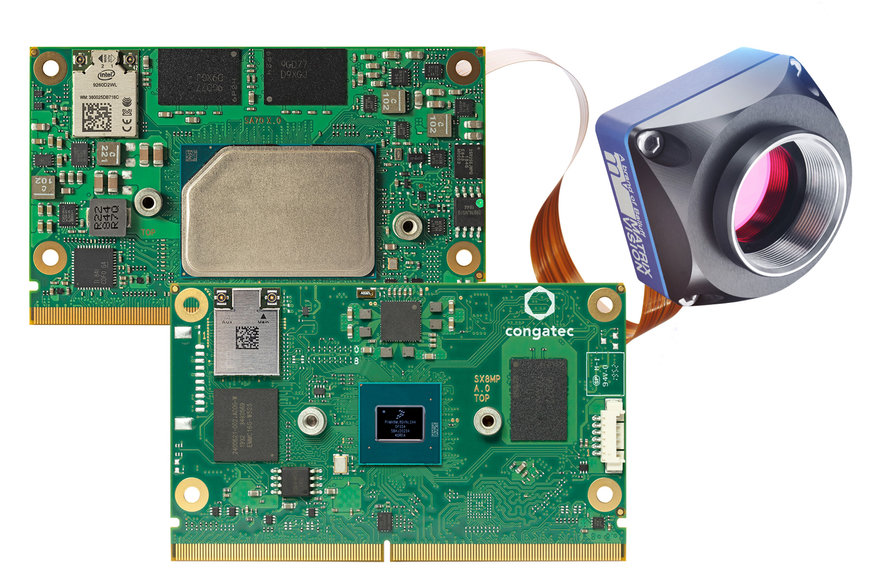 congatec und MATRIX VISION präsentieren PCIe basierte High-Speed Vision Technologie